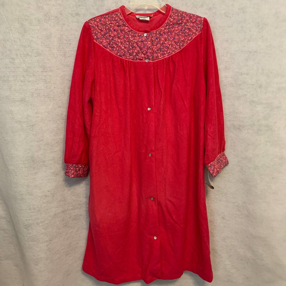 Pearl By Anne Leslie Vintage Robe/Housecoat Women's Size M NWT